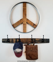Load image into Gallery viewer, Bourbon Barrel Ring Peace Sign
